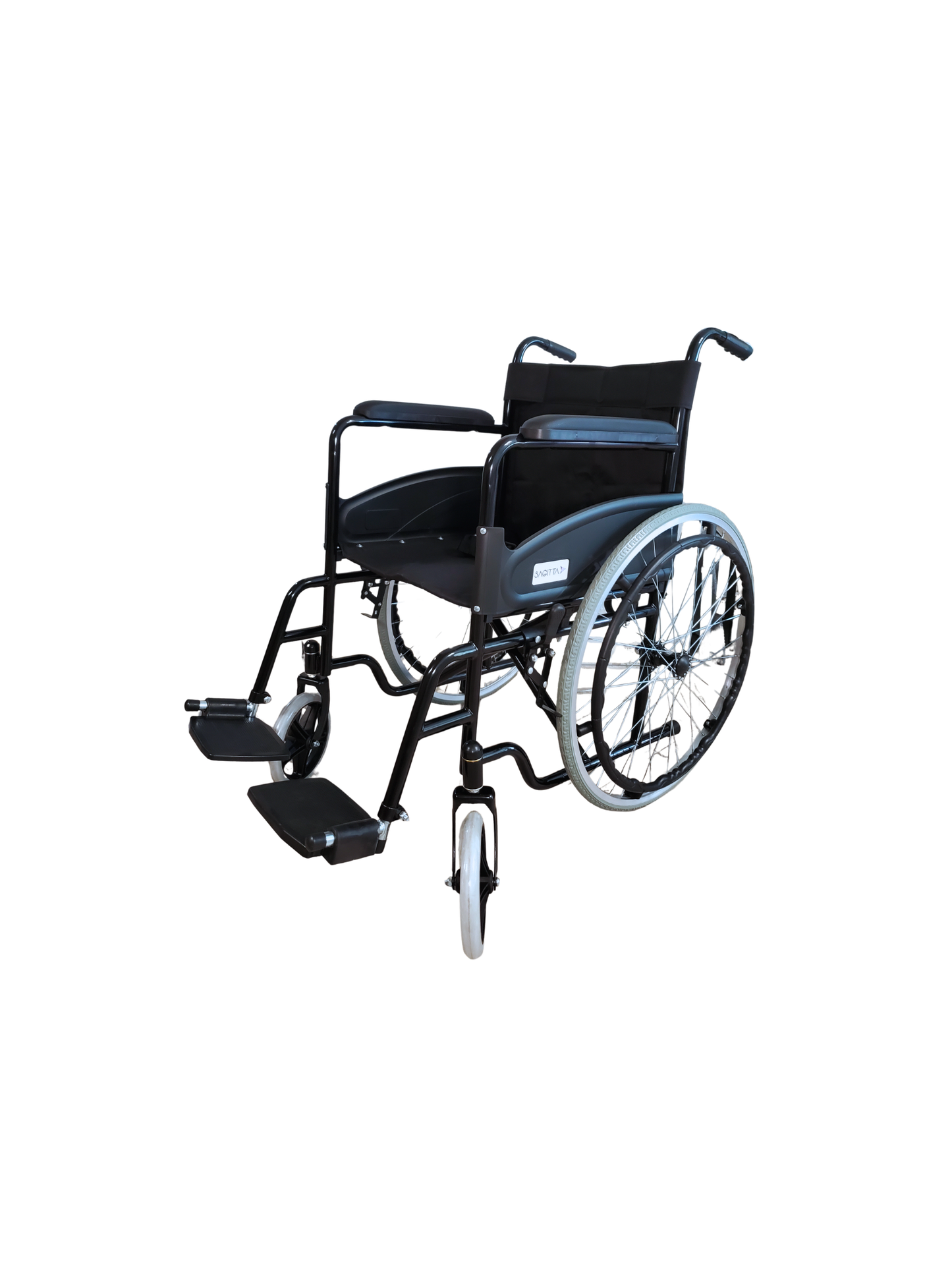 Silla de ruedas Estándar Sagitta | Accesible, Resistente y Confiable para Uso Diario