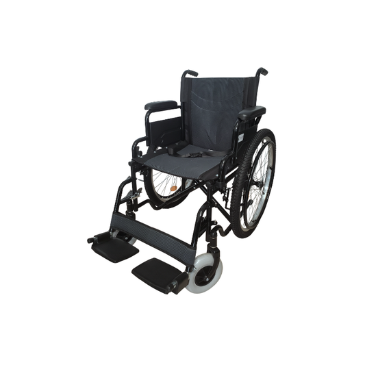 Silla de ruedas Todoterreno Sagitta | Abatible | Descansa brazos y descansa pies desmontables | Accesible, Funcional y Confiable para Uso Diario